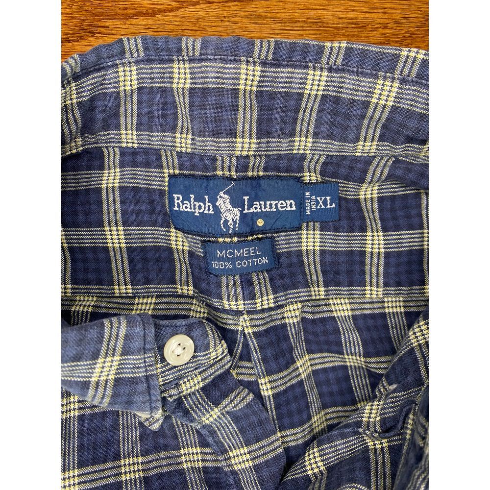 Ralph Lauren McMeel Plaid Button Up Shirt Size XL‎ - Picture 3 of 8